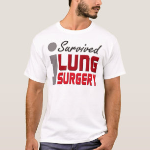T-shirt Chemise de survivant de chirurgie de poumon