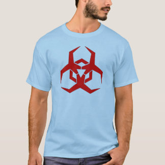 T-shirt Chemise de symbole de risque de logiciel