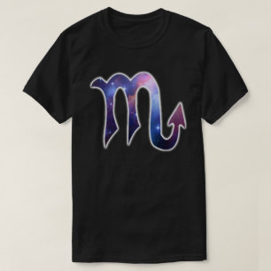 T-shirt Chemise de symbole de Scorpion - noir