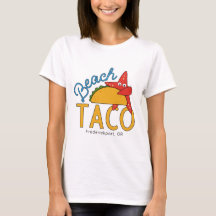 Chemise de taco de plage
