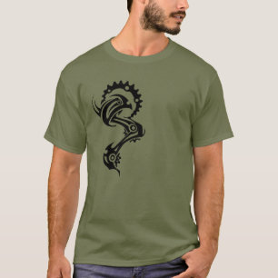 T-shirt Chemise de tatouage de vélo