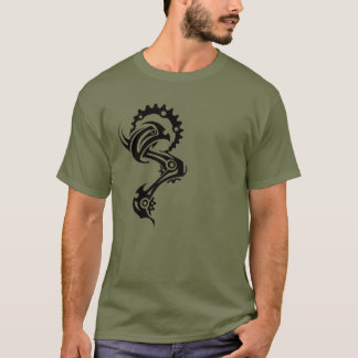 T-shirt Chemise de tatouage de vélo