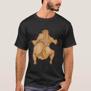 T-shirt Chemise de Thanksgiving Twerkey Basic Dark