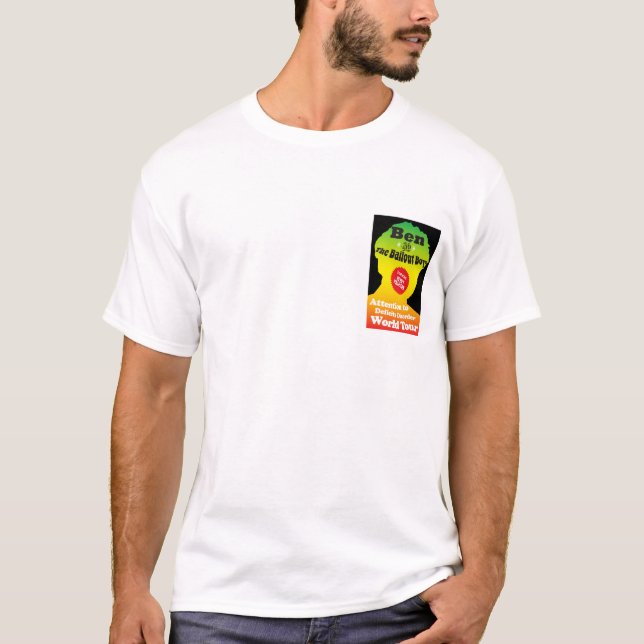 T-shirt Chemise de tour du monde de renflouement de (Devant)
