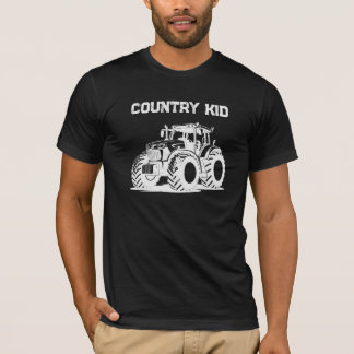 T-shirt Chemise de tracteur pour enfant de la campagne, te