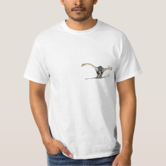 T-shirt Chemise de type de cravate d'arc d'Apatosaurus
