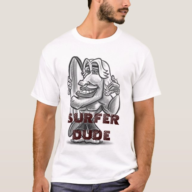 T-SHIRT CHEMISE DE TYPE DE SURFER (Devant)