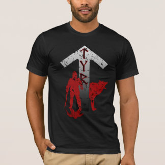 T-shirt Chemise de Tyr et de Fenrir Rune