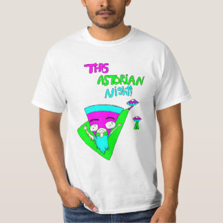 T-shirt Chemise de visage de pizza