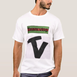 T-shirt Chemise de Vlog d'équipe d'édition limitée