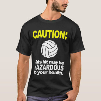 T-shirt Chemise de volleyball : Précaution
