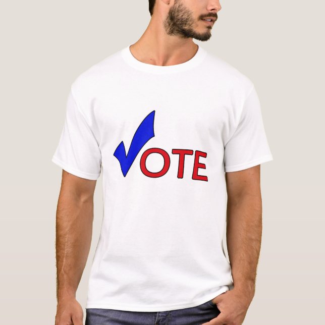 T-shirt Chemise de vote (Devant)