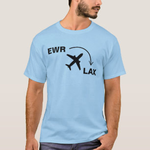 T-shirt Chemise de voyage à Los Angeles Californie