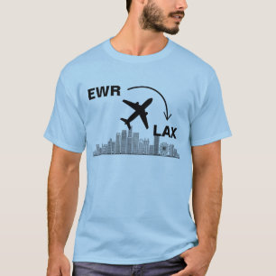 T-shirt Chemise de voyage à Los Angeles Californie