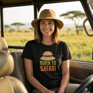 T-shirt Chemise de voyage et de faune pour l'aventure Safa