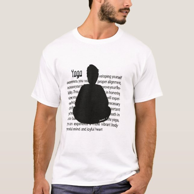 T-shirt Chemise de "yoga" de BargasArtworks (Devant)
