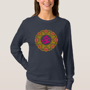T-shirt Chemise de yoga de fleur de Namaste Lotus