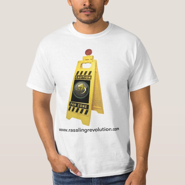 T-shirt Chemise de zone de fan de révolution (Devant)