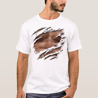 T-shirt Chemise Déchirée