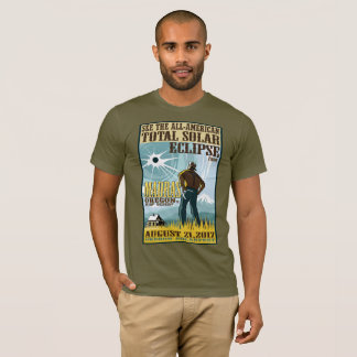 T-shirt Chemise d'éclipse solaire de Madras 2017