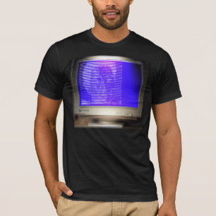 T-shirt chemise d'écran d'ART de la Tube-Écran-chemise
