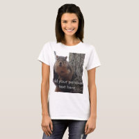 Chemise d'écureuil personnalisée
