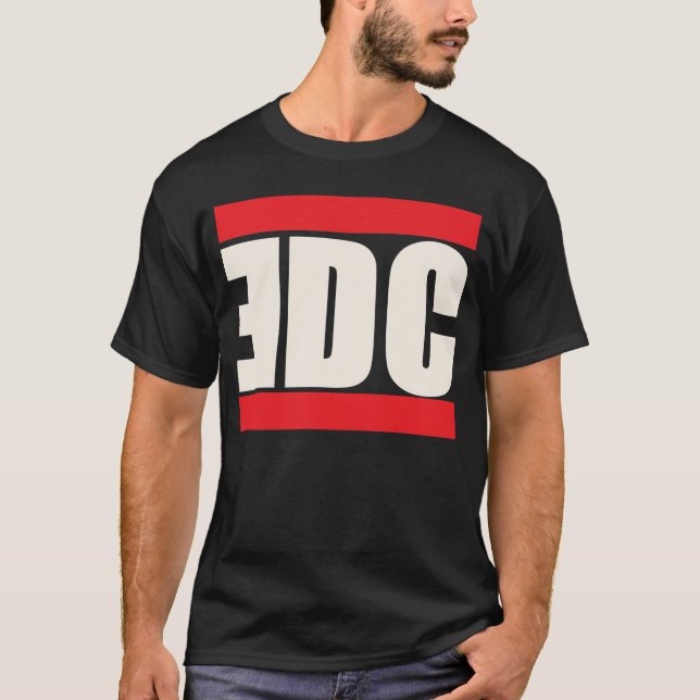 T-shirt Chemise d'EDC (Devant)