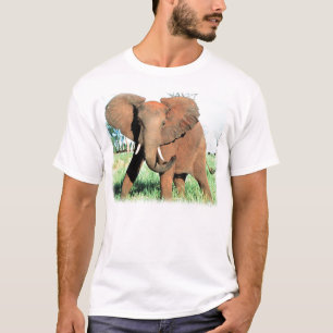 T-shirt Chemise d'éléphant africain