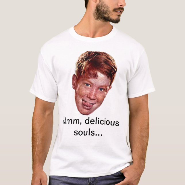 T-shirt Chemise délicieuse d'âmes (Devant)