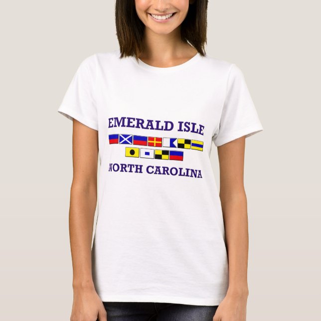 T-shirt Chemise d'Emerald Isle (Devant)