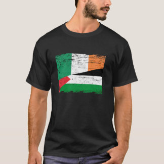 T-shirt Chemise demi-palestinienne irlandaise