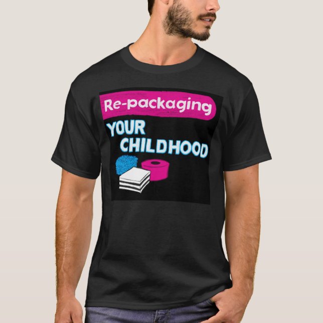 T-shirt Chemise d'enfance de Re-Emballage (Devant)