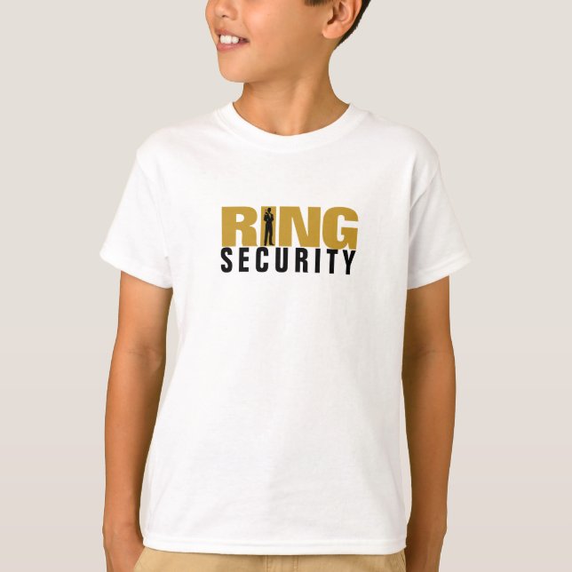 T-shirt Chemise d'enfant en bas âge d'anneau de sécurité (Devant)