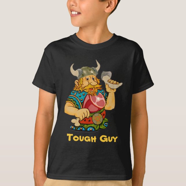 T-shirt Chemise d'enfants de Viking (Devant)