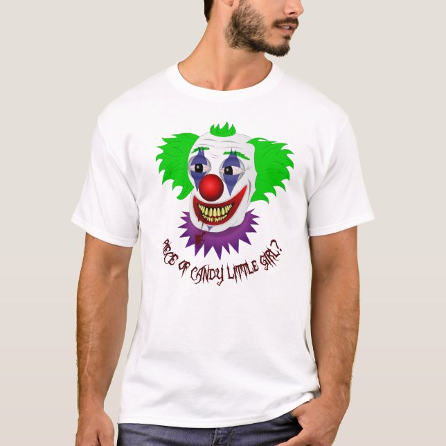 T-shirt Chemise déplaisante de clown (Devant)