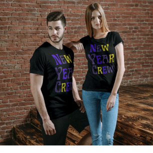 T-shirt Chemise d'équipage du Nouvel An 2023, Bonne année 