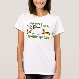 T-shirt Chemise d'équipe de bowling - plus que je bois