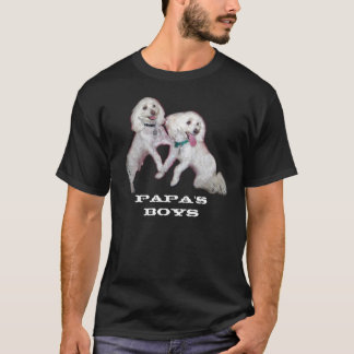 T-shirt Chemise des garçons du papa