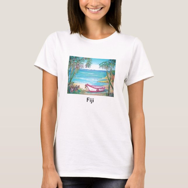 T-shirt Chemise des îles fidji (Devant)