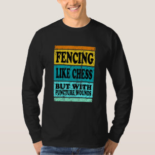 T-shirt Chemise D'Escrime Jeux De Sport Pour Hommes Femmes