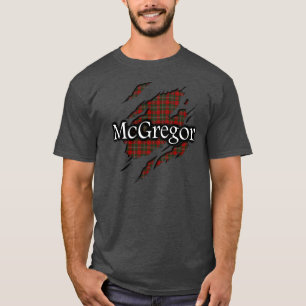 T-shirt Chemise d'esprit de tartan de MacGregor McGregor