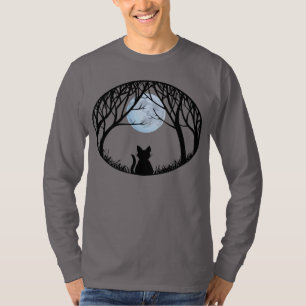 T-shirt Chemise d'Halloween Éffrayant Graisse Chat Unisex