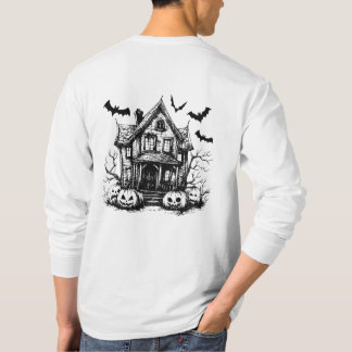 T-shirt Chemise d'Halloween Homologuée Maison Maison Tee B