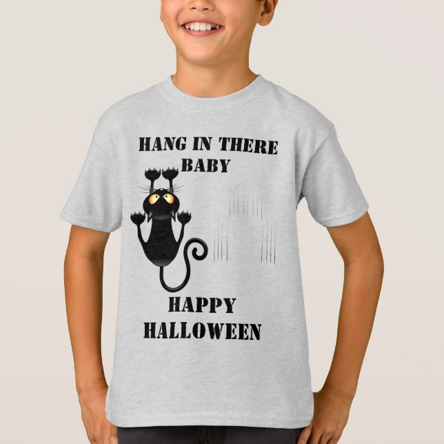 T-shirt Chemise d'Halloween pour enfants (Devant)