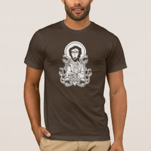 T-shirt Chemise d'hamburger de Jésus