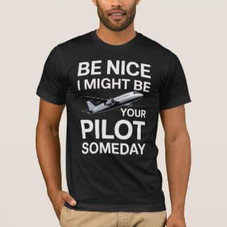 T-shirt Chemise d'Humour de l'aviation