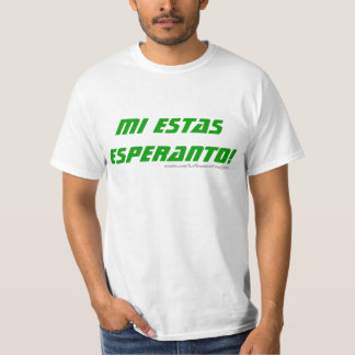 T-shirt Chemise d'hymne d'espéranto,