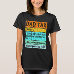 T-shirt Chemise D'Impôt Papa S Pour Hommes Meilleure Défin