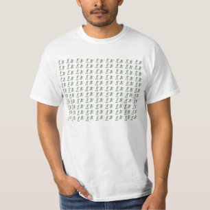 T-shirt chemise d'impression d'homme d'armée