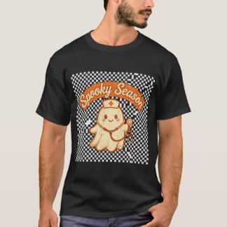 T-shirt Chemise d'infirmière de la saison effrayante | Fan